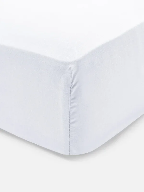 White Cotton Rich King Fitted Sheet Penneys