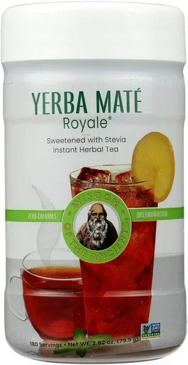 Wisdom Of The Ancients Yerbamate Royale Sweetened Instant Herbal Tea 2.82 Oz
