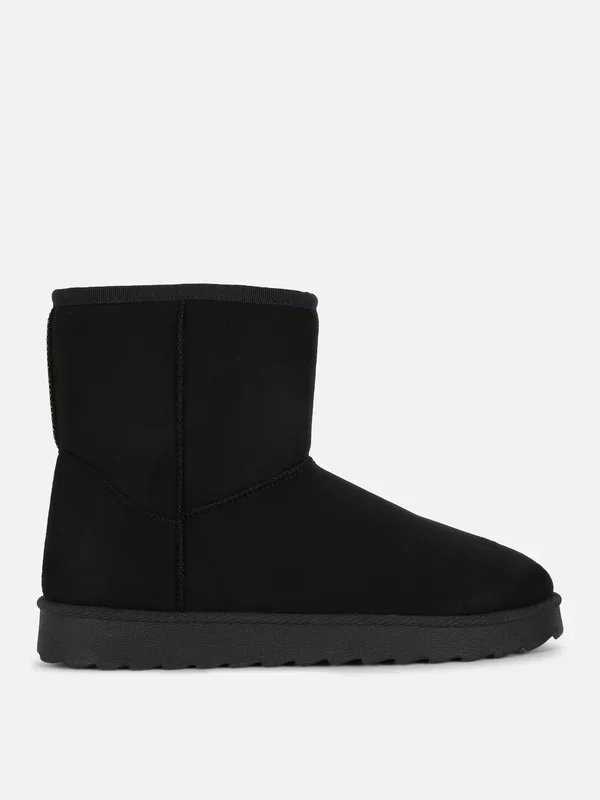 Women’s Black Faux Suede Boots Penneys