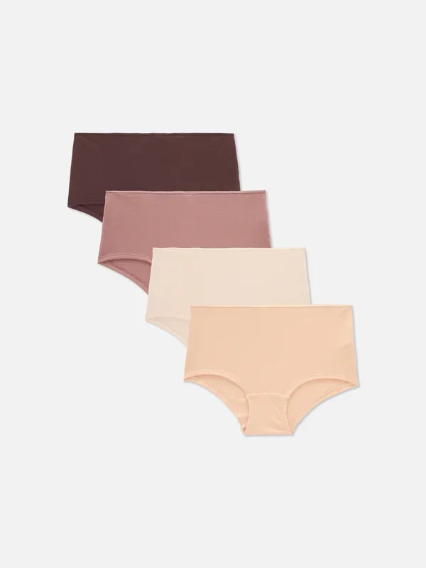 Women’s Natural 4pk Cotton Neutral Briefs Penneys