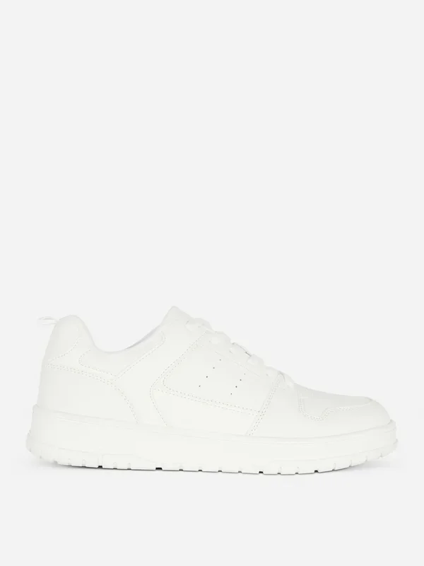 Women’s White LowTop Trainers Penneys