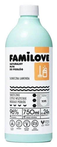 YOPE – FAMILOVE – Natural floor cleaner – Sunny Lavender – 750 ml