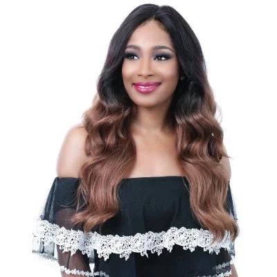 Young By Laflare Laviero 100% Human Hair Blended PrePlucked With Baby Hair 13X6 Lace Wig